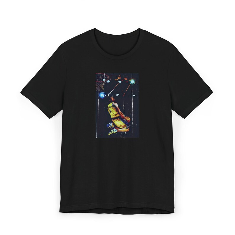 Kobe Bryant t-shirt, Sports Fan Shirt, NBA Lover Gift, LA Lakers Apparel, Retro Athlete Top