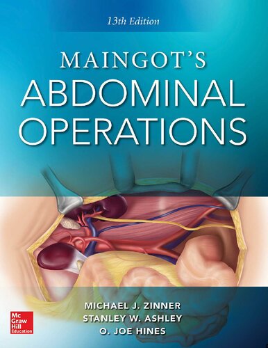 Maingot's Abdominal Operations. 13th edition (PDF Instant Download)