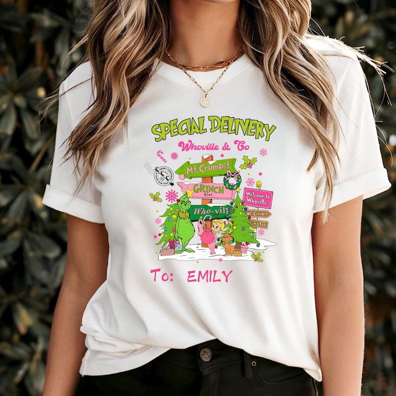 Custom Name Grinch Tshirt Grinch Christmas Sweatshirt Grinch Individual Tshirt Custom Name TShirt Christmas Grinch Hoodie