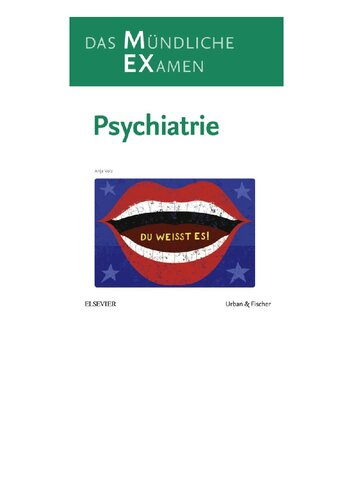 MEX Das Mündliche Examen – Psychiatrie (MEX – Mündliches EXamen) (PDF Instant Download)