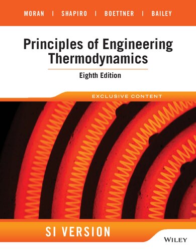 Principles of Engineering Thermodynamics: SI Version (PDF Instant Download)