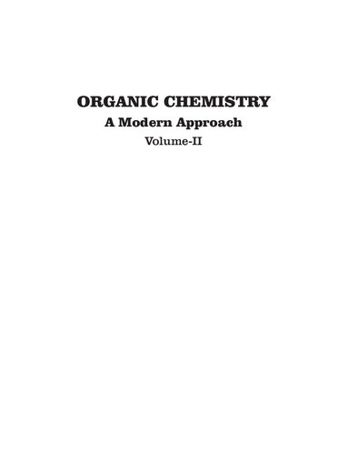 Organic Chemistry—A Modern Approach (Volume-II) (PDF Instant Download)