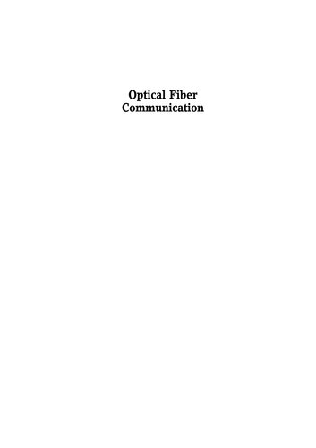 Optical Fiber Communication (PDF Instant Download)