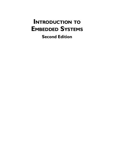 Introduction To Embedded Systems (PDF Instant Download)