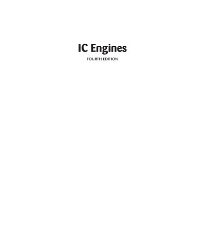 INTERNAL COMBUSTION ENGINES (PDF Instant Download)