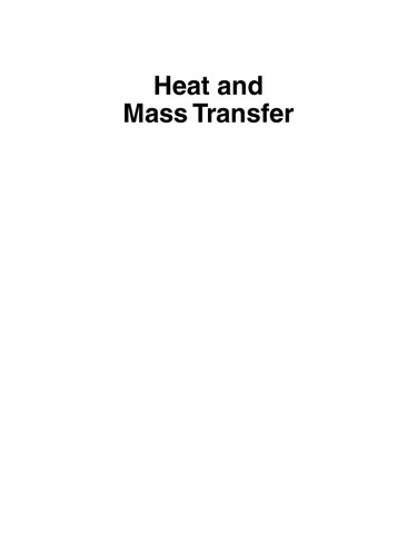 Heat And Mass Transfer (PDF Instant Download)
