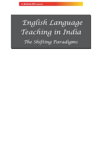 ENGLISH LANGUAGE TEACHING IN INDIA: THE SHIFTING PARADIGMS (PDF Instant Download)
