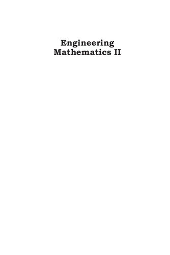 Engineering Mathematics II (PDF Instant Download)
