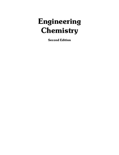 Engineering Chemistry (PDF Instant Download)