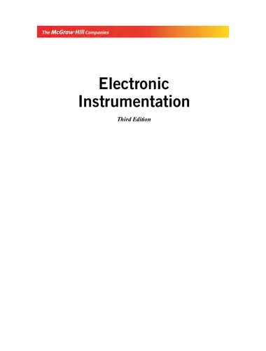 Electronic instrumentation (PDF Instant Download)