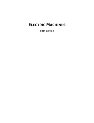 Electric Machines (PDF Instant Download)
