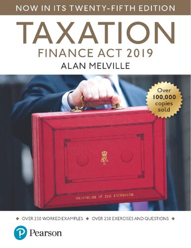 Melville's Taxation: Finance Act 2019 (PDF Instant Download)