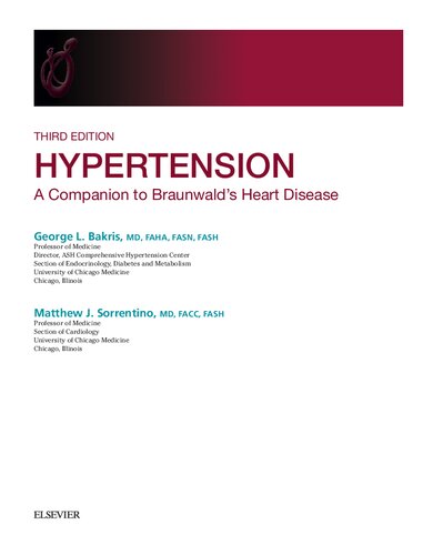 Hypertension: A Companion to Braunwald's Heart Disease (PDF Instant Download)