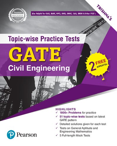 GATE Civil Engineering Topic-wise Practice Tests (PDF Instant Download)
