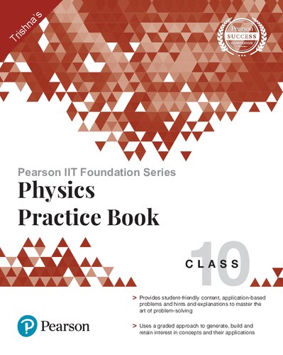 Pearson IIT Foundation Series – Physics Practice Book Class 10 (PDF Instant Download)