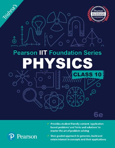 Pearson IIT Foundation Series – Physics Class 10 (PDF Instant Download)
