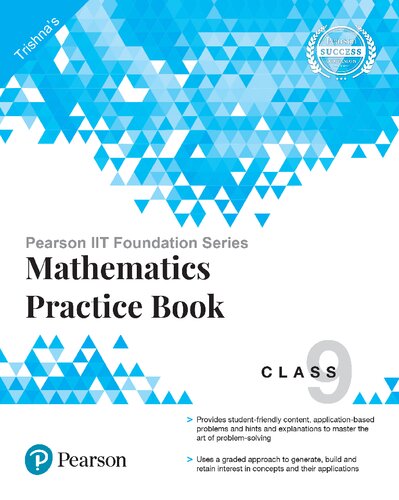 Pearson IIT Foundation Series – Mathematics Practice Book Class 9 (PDF Instant Download)