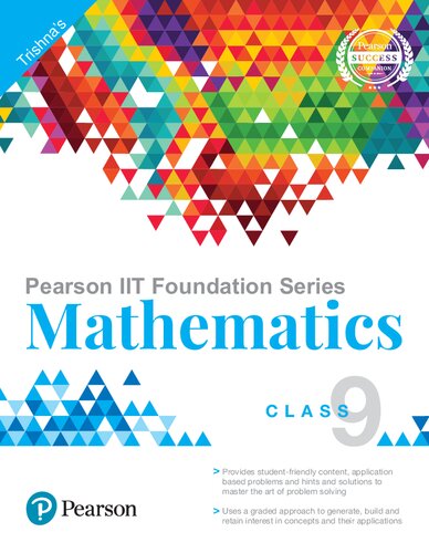 Pearson IIT Foundation Series – Mathematics Class 9 (PDF Instant Download)