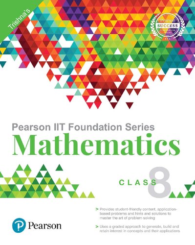 Pearson IIT Foundation Series – Mathematics Class 8 (PDF Instant Download)
