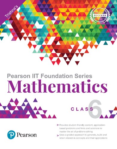 Pearson IIT Foundation Series – Mathematics Class 6 (PDF Instant Download)