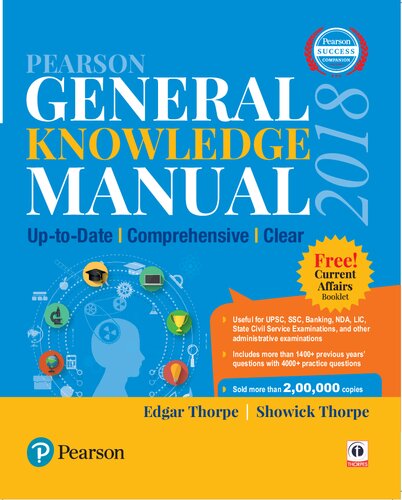 Pearson General Knowledge Manual 2018 (PDF Instant Download)