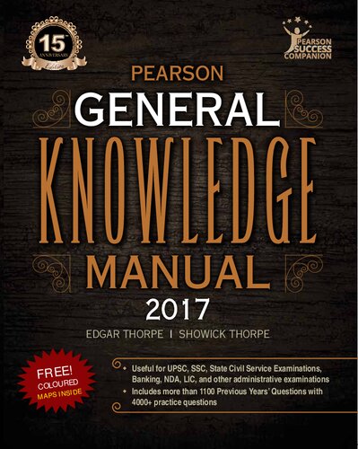 Pearson General Knowledge Manual 2017 (PDF Instant Download)