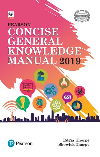 Pearson Concise General Knowledge Manual 2019 (PDF Instant Download)