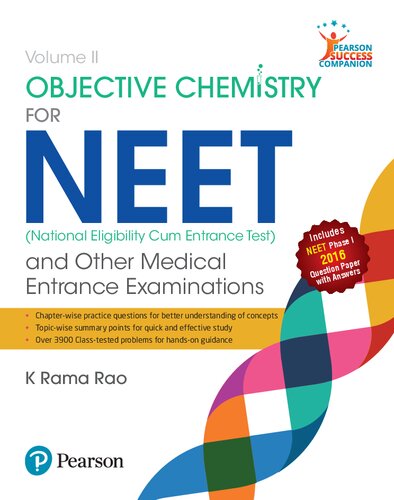 Objective Chemistry for NEET and Other Medical Entrance Examinations Vol I (PDF Instant Download)