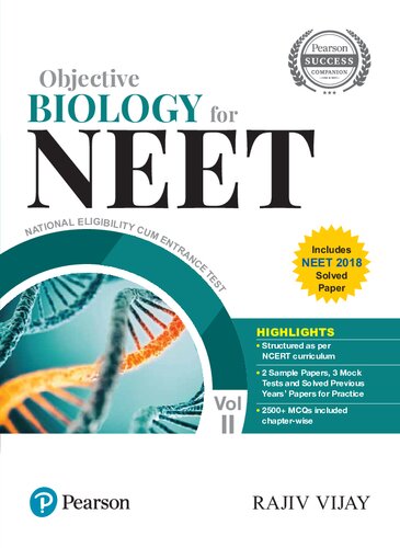 Objective Biology for NEET Vol II (PDF Instant Download)