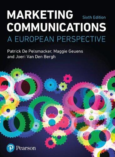 Marketing Communications: A European Perspective (PDF Instant Download)