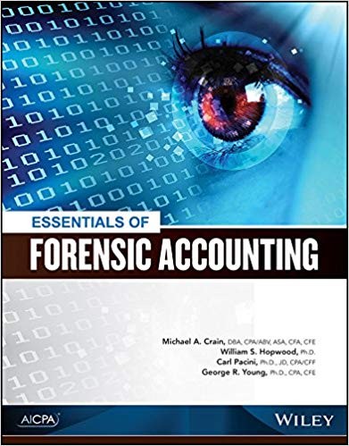 Essentials of Forensic Accounting by Michael A. Crain (PDF Instant Download)