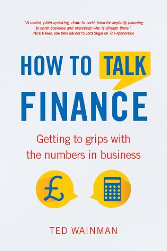 How To Talk Finance: Getting to grips with the numbers in business (PDF Instant Download)