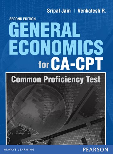 General Economics For CA-CPT (Common Proficiency Test) (PDF Instant Download)