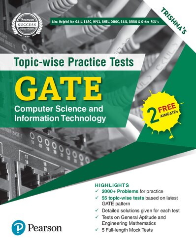 GATE Computer Science and Information Technology Topic-wise Practice Tests (PDF Instant Download)