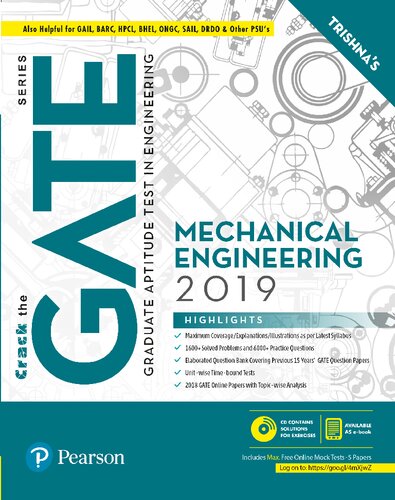 GATE 2019 Mechanical Engineering (PDF Instant Download)