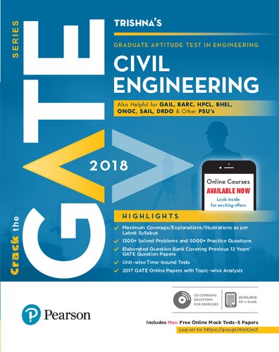 GATE 2018 Civil Engineering (PDF Instant Download)