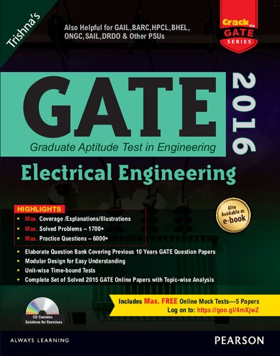 GATE Electrical Engineering 2016 (PDF Instant Download)