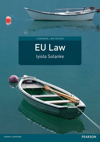 EU Law (Longman Law Series) (PDF Instant Download)
