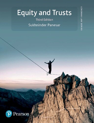Equity and Trusts (Longman Law Series) (PDF Instant Download)