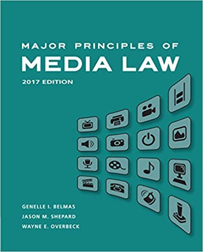 Major Principles of Media Law, 2017 by Genelle Belmas (PDF Instant Download)