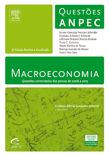 Macroeconomia. Questões ANPEC (PDF Instant Download)
