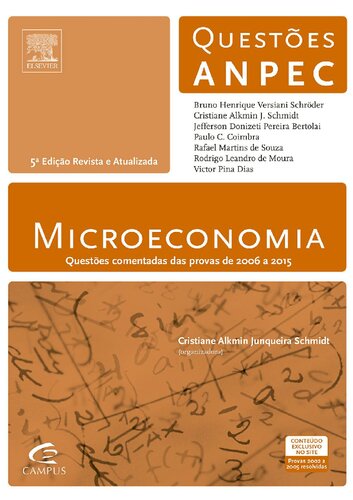 Microeconomia. Questões ANPEC (PDF Instant Download)