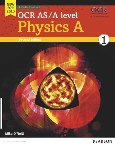 OCR AS/A level Physics A Student Book 1 + ActiveBook (PDF Instant Download)