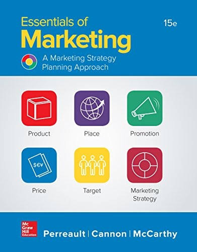 Essentials Of Marketing 15th By William Perreault (PDF Instant Download)