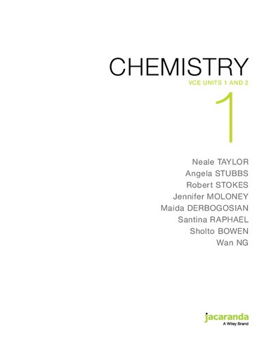Jacaranda Chemistry 1 VCE Units 1 & 2 (PDF Instant Download)