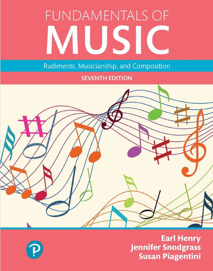 Fundamentals of Music Rudiments, Musicianship, and Composition 7th Edition by Earl Henry (PDF Instant Download)