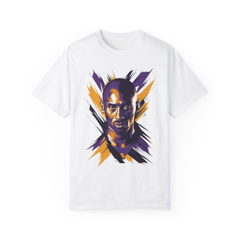 Kobe Bryant T-Shirt | Black Mamba LA Lakers Tee | Purple and Gold Basketball Streetwear Shirt