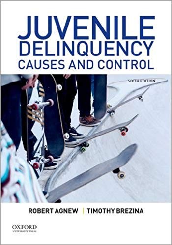 Juvenile Delinquency Causes and Control 6th Edition (PDF Instant Download)