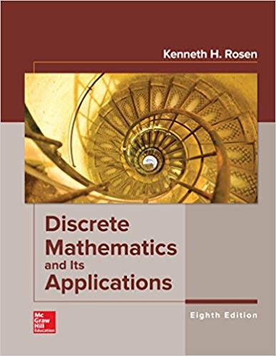 Discrete Mathematics and Its Applications 8th Edition by Kenneth Rosen (PDF Instant Download)