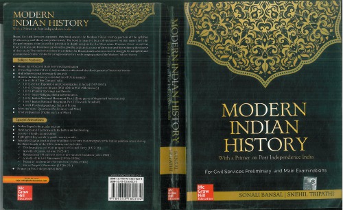 Modern Indian History: For Civil Services Preliminary and Main Examinations (PDF Instant Download)